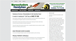 Desktop Screenshot of maroochydorehandyman.com.au